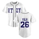 thumbnail image 3 of Kpop ITZY None of My Business Merch Baseball Jersey T-Shirt Fashion V-Neck Short, 3 of 4