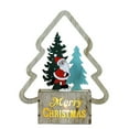 thumbnail image 1 of Sunloudy Christmas Ornament, Santa Claus/ Elk/ Car Patterns Artware with Lamp, 1 of 6
