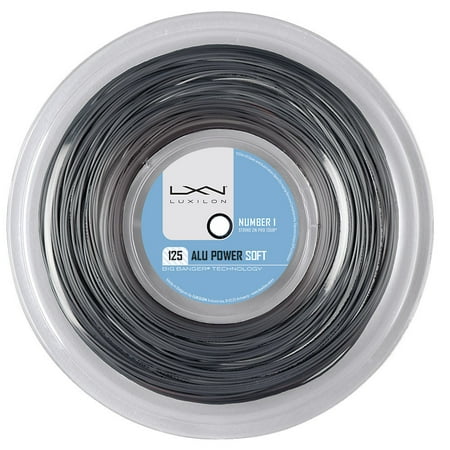UPC: 0887768269579 | Luxilon ALU Power Soft 16L Tennis String Reel Silver ( 16 )