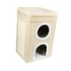 thumbnail image 1 of Casa plegable para gatos, casa para gatos con garra de molienda, tabla rascadora multiusos para gatos con dosel para dormir, esconderse, suministros p, 1 of 9