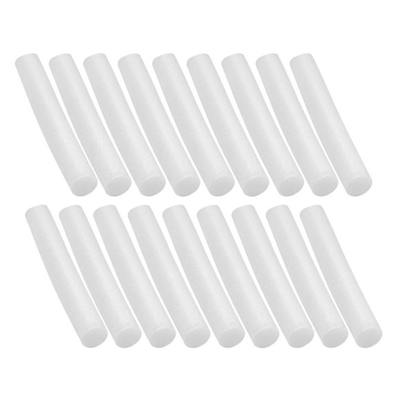 Raindrops 28pcs White Foam Sofa Backing Rods Couch Gap Blocker Filling Support for Furniture Covers