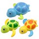thumbnail image 4 of 3 juguetes de baño para bebés, tortuga mecánica para niños pequeños, juguete de baño de cuerda, juguete de agua para nadar Afortunado Sencillez, 4 of 5