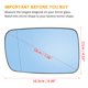 thumbnail image 3 of Coche Retrovisor Espejo Vidrio Calentado con Soporte Placa Conductor Lado, 3 of 7