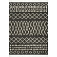 thumbnail image 3 of Nourison Marrakesh Shag Moroccan Charcoal 5'3" x 7'11" Area Rug, (5' x 8'), 3 of 9