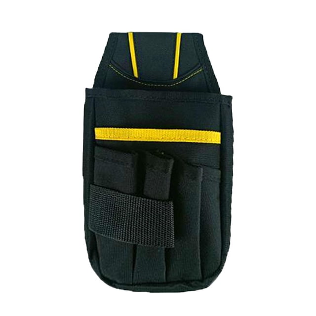 SGACAI Bolsa multifuncional para herramientas de electricista, con múltiples bolsillos, pequeña, gruesa