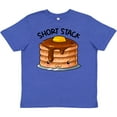 thumbnail image 3 of Inktastic Short Stack Cute Pancake Breakfast Youth T-Shirt, 3 of 5