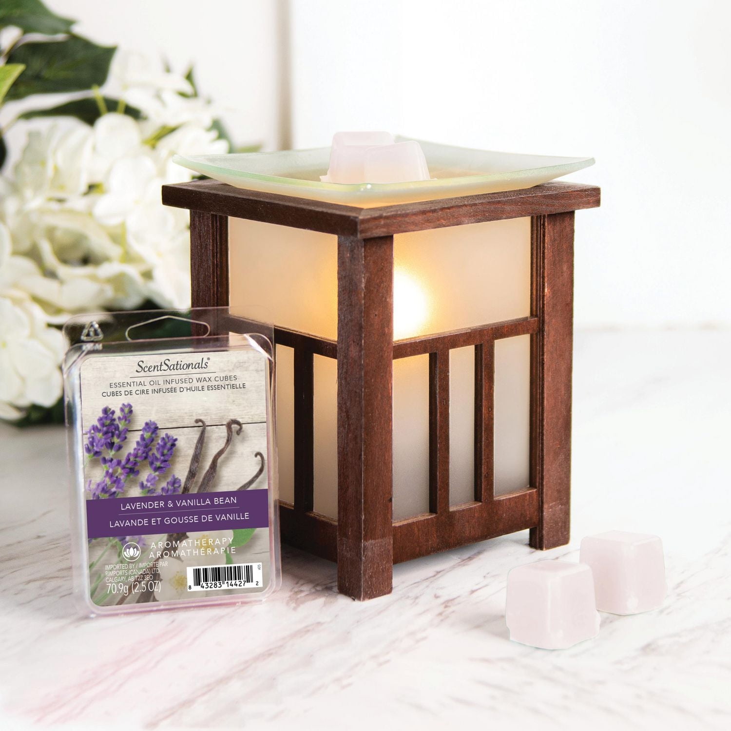 ScentSationals Scented Wax Cubes - Lavender & Vanilla Bean, 2.5 oz (70.9 g)