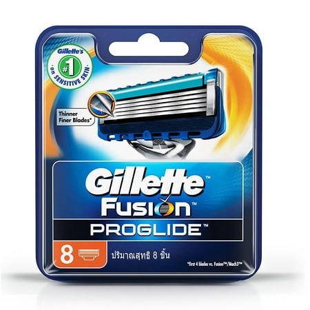 Gillette Fusion ProGlide Manual Men's Razor Blade Refills, 8 Count, Mens Razors / Blades