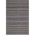thumbnail image 1 of Safavieh Striped Kilim Grey Contemporary Rug - 5' x 8', 1 of 2