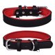 thumbnail image 1 of Collar ajustable de microfibra para perros, collar de color contrastante para perros, collar cómodo y transpirable para gatos., 1 of 4