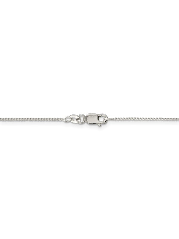925 Sterling Silver 0.95mm Round Franco Chain Necklace 16-24 for Men Women 925 Sterling Silver 0.95mm Round Franco Chain Necklace 16-24 for Men Women