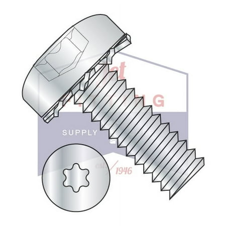 

8-32 x 3/4 SEMS Screws | External Tooth Washers | Six-Lobe (Torx) | Pan Head | Steel | Zinc (Quantity: 6000)