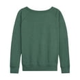 thumbnail image 2 of Peanuts - St. Patrick's Day with Snoopy - Women's Lightweight French Terry Long Sleeve Shirt, 2 of 5