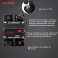 thumbnail image 4 of 3 Pack 300A Circuit Breaker with Manual Reset Fuse Holder for Car Audio Marine Boat Stereo Switch, with Wire Lugs Copper Washer, 4 of 7