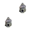 thumbnail image 4 of ZheElen Fairy Garden Kit Not Fade Easily Beautiful Eye-catching Lightweight Terrarium Decor Different Display Balcony Decoration Type 9 2Set, 4 of 6