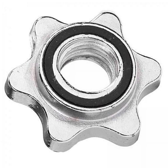 4x1inch Dumbbell Lock Bar Hex Nut Barbells Fixed Clips Collar A