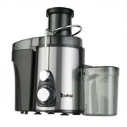 Lankey Household Electric Juicer Large Caliber Juicing Machine Full-Automatic Juice Extractor Juice Squeezer Black