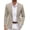 Khaki Grey, variant on COOFANDY Men's Lightweight Two Button Knit Blazer - Casual Sport Coats Suit Jacket