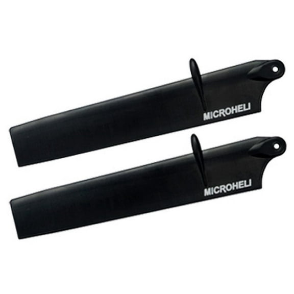 Microheli Bullet Plastic Main Blade 117mm (BLACK) -MCPXBL / BL2