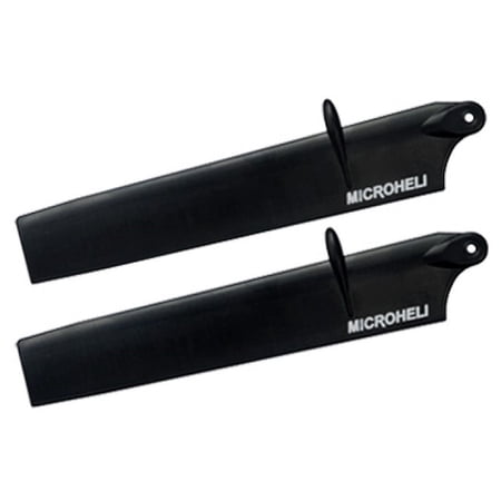 Microheli Bullet Plastic Main Blade 117mm (BLACK) -MCPXBL / BL2