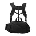 thumbnail image 4 of Arnés de pecho cómodo y resistente a la lluvia para mujer y hombre, bolsa de almacenamiento deportiva Negro, 4 of 8