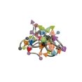 thumbnail image 1 of 20 PCS Curved Eyebrow Daith Piercing Barbell Acrylic & Surgical Steel 14g & 16g, 1 of 1