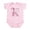 Petal Pink, variant on CafePress - I Wear Pink For My Nanny Infant Bodysuit - Baby Light Bodysuit, Size Newborn - 24 Months
