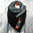 thumbnail image 1 of TIMIFIS Tuques pour Femmes Mode Hiver Femmes Imprimé Bouton Doux Châle Décontracté Chaud Foulards Châles -, 1 of 3