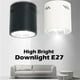 thumbnail image 2 of Foco empotrable LED de montaje en superficie, luz reemplazable, bombilla E27, 40 W, foco de techo, lámparas para vestíbulo de casa, dormitorio, iluminación interior, 2 of 5