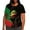 Multicolor, variant on Womens Tops under $5 Short Sleeve Independence Day Printing Casual Loose Plus Size Tee Round Neck Tunic Blouse Multicolor XXXXL