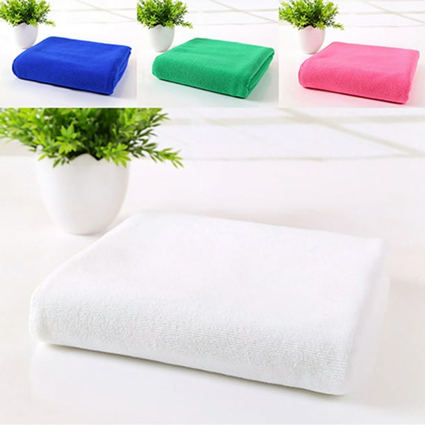 NUZYZ Bathroom Kitchen Supplies Car Wash Microfiber Towel Hand Face Shower Washcloth Walmart
