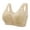 Beige, variant on Bras for Woman Oversized Wireless Bra Glossy Push Up Front Button Underwear Bra Underwire Bikini Top Underwear Underwear for Women Naughty, Green, 95