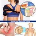 thumbnail image 3 of Nosii Adjustable Shoulder Support Brace Strap Joint Sport Gym Compression Bandage Wrap, 3 of 14