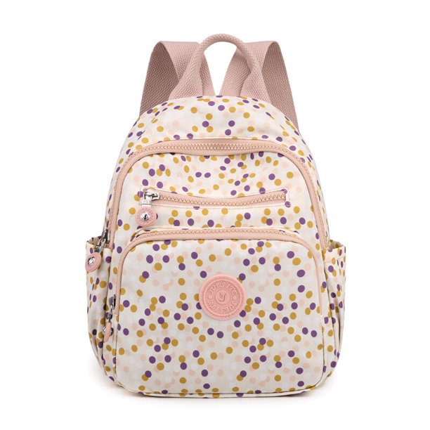 Vento Marea-Mini mochila con estampado de flores para mujer, bolso de hombro estilo Preppy, impermeable, de nailon, 2021 Fivean unisex
