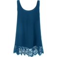 thumbnail image 2 of HSHDLDF Camisole Ample en Dentelle Grande Taille pour Femmes, 2 of 3