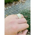 thumbnail image 3 of Forever Jewels 4Ct Round Good Cut Moissanite Men Wedding Band Ring 14K Yellow Gold Plated, 3 of 5