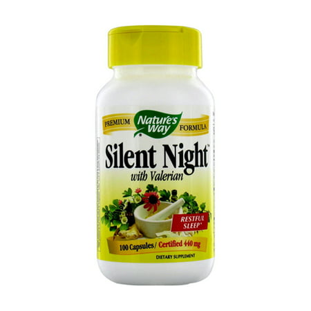 Natures Way Silent Night Avec valériane 440 mg - 100 Ea