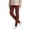 09#Coffee, variant on Winter Leggings for Girls Fleece Lined Solid Slim Fit Stretchy Soft Warm Pants Tights Kids Toddler Bottoms