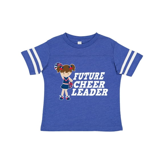 Inktastic Future Cheerleader White Girls Toddler T-Shirt