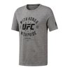 Reebok Grey UFC Fan Gear Honor & Pride T-Shirt