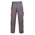 thumbnail image 1 of Portwest - Pantalones de Trabajo Texo Diseño Contraste para Hombre (Gris), 1 of 1