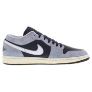 Men's Jordan 1 Low SE LT Smoke Grey/Black-Sail (HQ2010 012) - 10.5