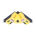 thumbnail image 2 of Laser Right Angle Level 90° Lasers Line Square Levels with 2 Suction Cups for WoodworkingYellow, 2 of 5