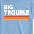 thumbnail image 2 of Instant Message - Trouble Big - Men's Short Sleeve Graphic T-Shirt, 2 of 6