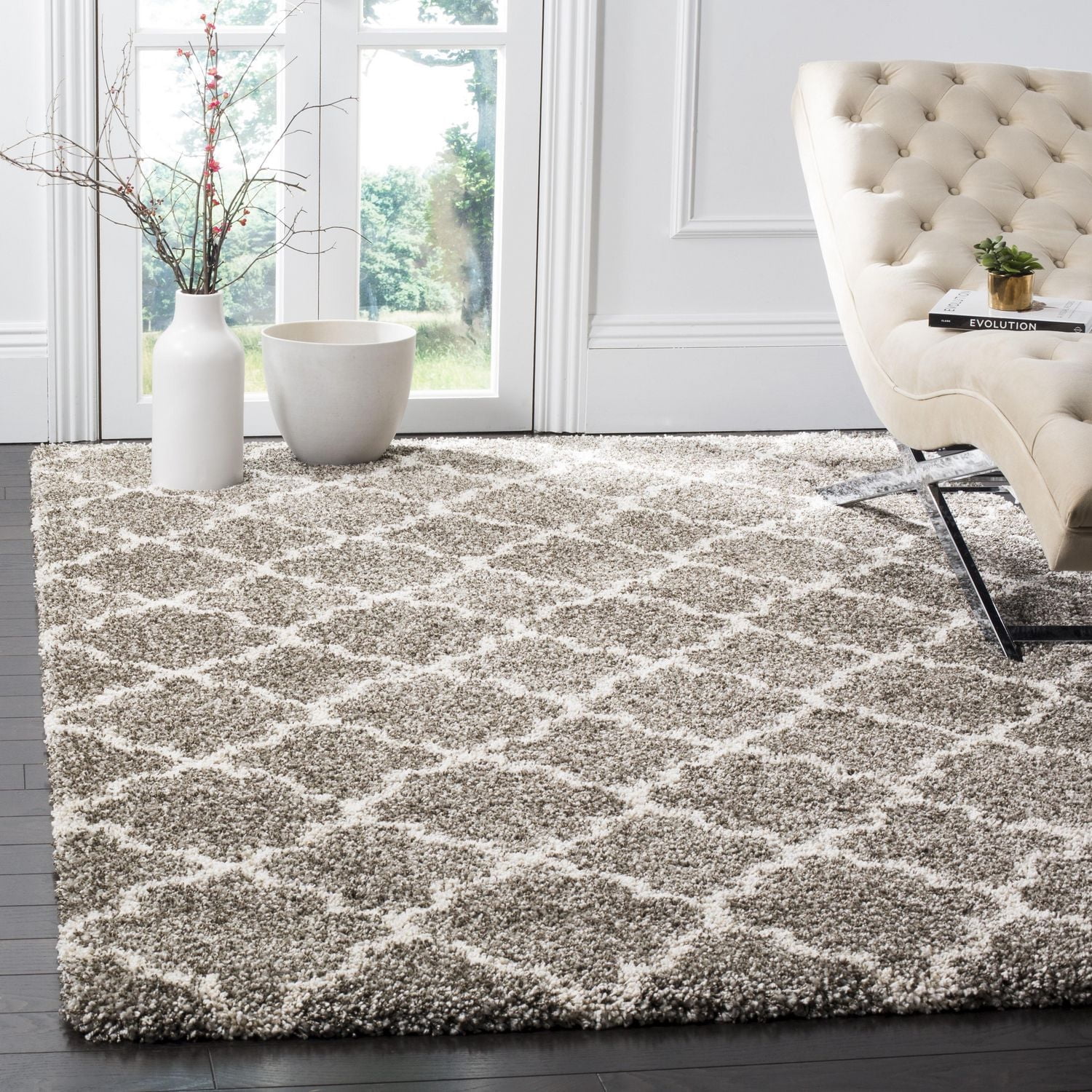 Safavieh Hudson Jaye Geometric Shag Area Rug