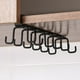 thumbnail image 4 of ¡Liquidación! Ganchos Dusknt para colgar debajo de la repisa, soporte para tazas, perforador, soporte para utensilios de cocina, ganchos colgantes para armario de cocina, 1 gancho, negro., 4 of 4