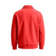 thumbnail image 6 of Fabrcox Mens Long Sleeve Polo Shirts Casual Button Collared Shirts for Men Regular Fit Solid Color Athletic Fall Winter Business Mens Golf Shirts Red L, 6 of 8