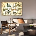 thumbnail image 6 of Fortune Deer Decorative Painting Canvas Poster Bedroom Decor Sports Landscape Office Room Decor Gift,Frame-style,16x24inch(40x60cm), 6 of 8