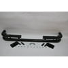 Jeep JK 07-14 Black Dual Tube Rear Bumper