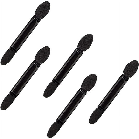 Eyeshadow Applicator, 5 Pcs Eye Shadow Brush, Disposable Eyeshadow Applicator, Double Head Sponge Eyeshadow Brush